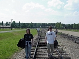 Erica Morgan And John At Auchwitz